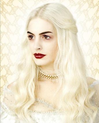 Ann Hathaway as the White Queen